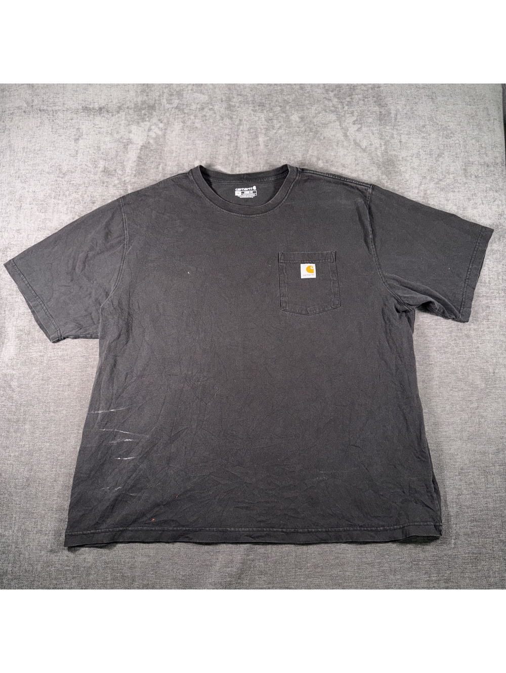 Carhartt Men's Black Loose Fit Pocket T-Shirt Size 2XL